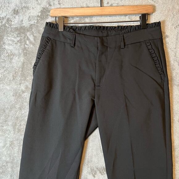 Reiko Leon Tapered Cigarette Fit Pants in Black Size 29 NEW - Picture 2 of 11